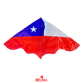Cometa de bandera chilena