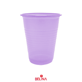 Vasos plásticos 200ml 50pcs lila