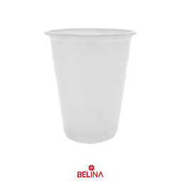 Vasos plásticos 200ml 50pcs blanco