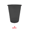 Vasos plásticos 200ml 50pcs negro