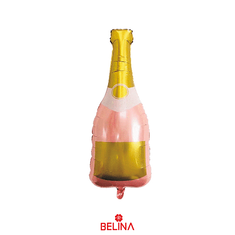 Globo metalizado botella de champán 40x101cm