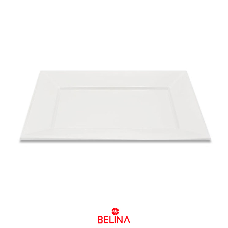 Bandeja rectangular 32x23cm blanco
