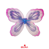 Alas de mariposa lila/rosa/fucsia