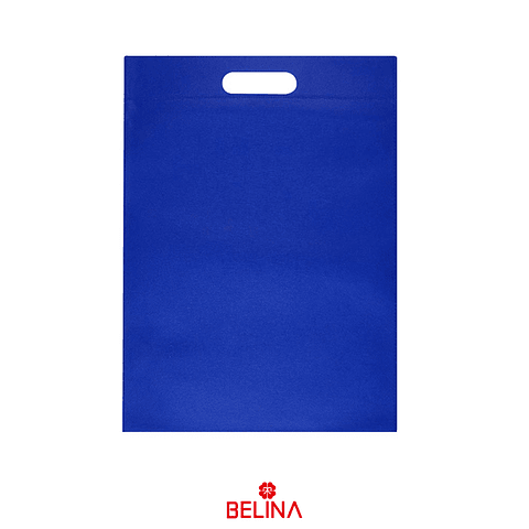 Bolsa ecológica azul 25x35cm