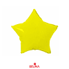 Globo estrella amarillo 45cm