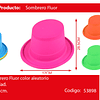 Sombrero Cotillón Fluor Color Aleatorio