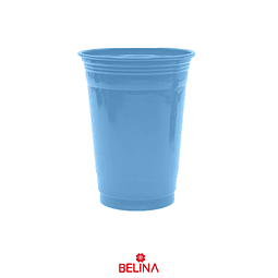 Vaso plástico 10pcs 16oz 560ml azul claro