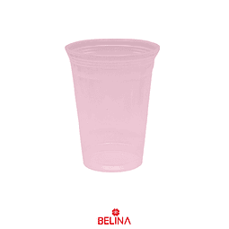 Vaso plástico 10pcs 16oz 560ml rosado