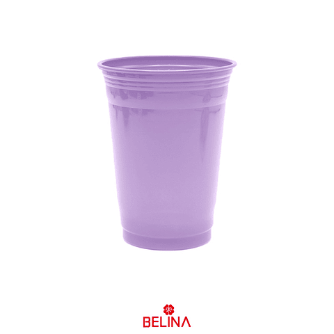 Vaso plástico 10pcs 16oz 560ml lila