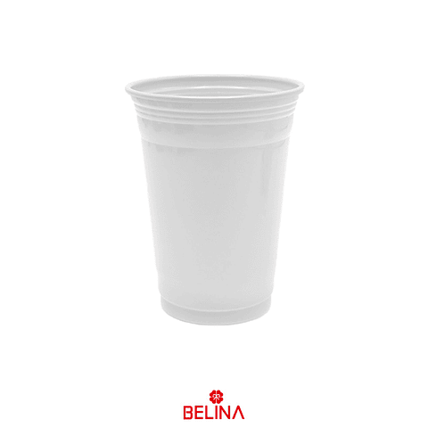 Vaso plástico 10pcs 16oz 560ml blanco