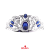 Corona de cotillón con figura diamante 7x12cm color aleatorio