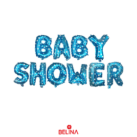Globo baby shower azul 16 pulgadas