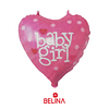 Globo corazón baby girl