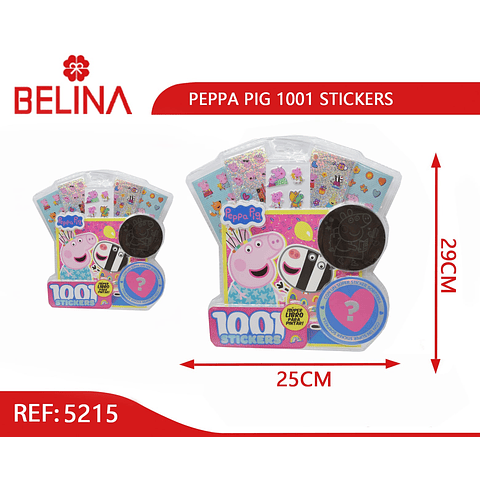 Peppa Pig 1001 Stickers