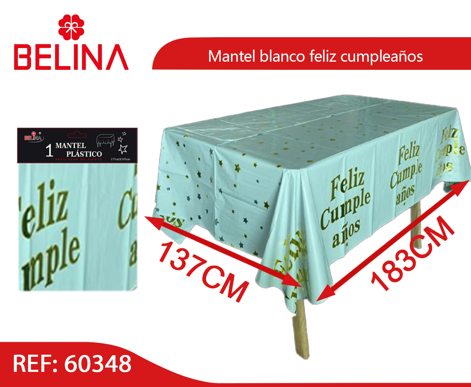 Mantel De Cumpleaños Con Globos Y Perros - Tela De Algodón 100%, Diseño Colorido, Lavable A Máquina