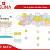 Set de globos de colores 36pcs