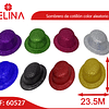 Sombrero de cotillón 9x23x26cm color aleatorio
