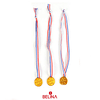 Juguete de medalla de oro 3pcs 3cm