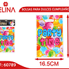 Bolsas para dulces partytime 10pcs 16x25cm