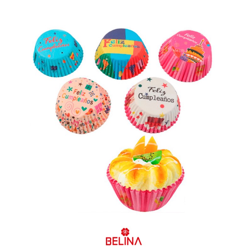 Capacillos cumpleaños 120pcs 3cm