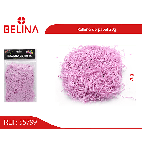 Relleno de papel lila 20g