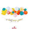 Set de globos de látex de colores 40pcs