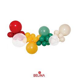 Set de globos de látex colores surtidos 40pcs