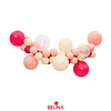 Set de globos de látex colores surtidos 40pcs