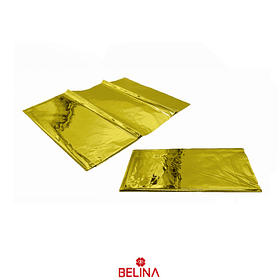 Mantel plastico metalizado oro