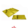 Mantel plastico metalizado oro