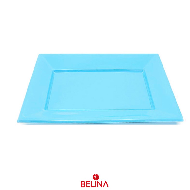 Bandeja rectangular 32x23cm celeste