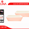 Caja peq. Carton rosa claro 3pcs 21x12+17x9.5cm
