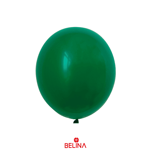 Globos de látex verde oscuro 23cm 10pcs