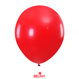 Globos de látex rojo mate 2pcs 60cm