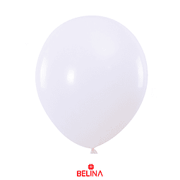 Globos de látex blanco mate 2pcs 60cm