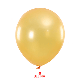 Globos de látex mate dorado 2pcs 60cm