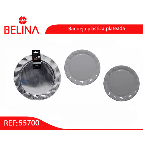 Bandeja redonda 2pcs 13" 34cm