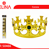 Corona de rey cotillón color oro