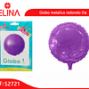 Globo redondo lila