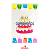 Bolsa para dulces feliz cumpleaños 10pcs 22x32cm