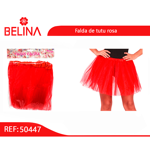 Tutu 30cm rojo