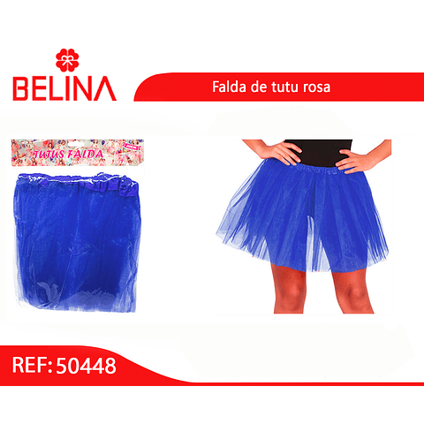 Tutu 30cm azul