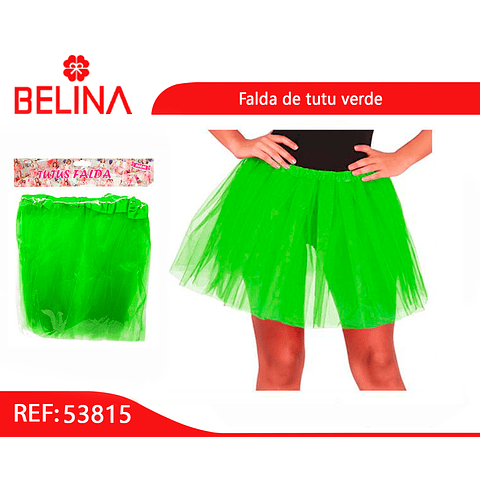 Tutu 30cm verde