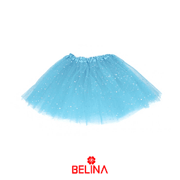 Tutu de estrellas celeste 30cm