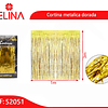 Cortinas metalicas 3m oro