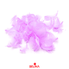 Plumas decorativas purpura 100pcs