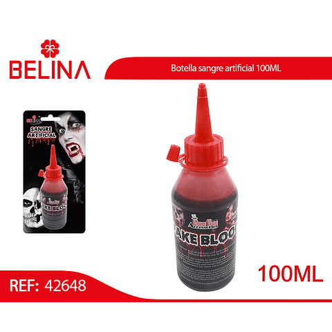 Botella sangre artificial 100ML