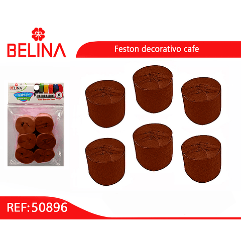 Feston fino cafe 6pcs 2.5cmx10m