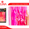 Cortina tornasol rosado 100cmx200cm
