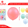 Globos de látex pastel colores surtidos 10pcs 23cm